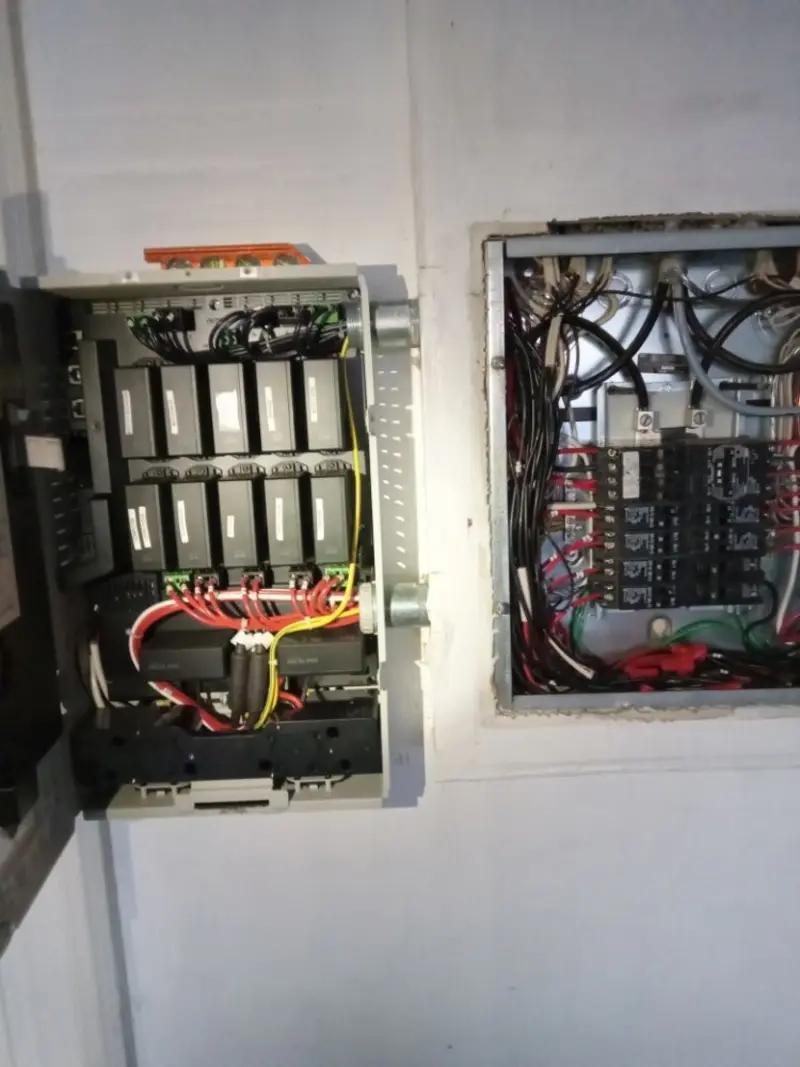 Electrical panel upgrade completed for Security Camera Wiring in Kissimmee
